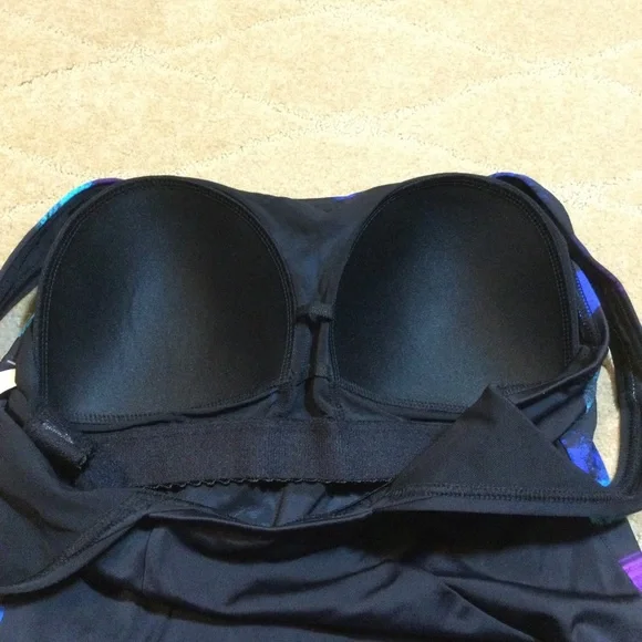 Swimsuits For All NWT Chlorine-Resistant Square Neckline One-Piece Swimsuit, 8 - Picture 5 of 6